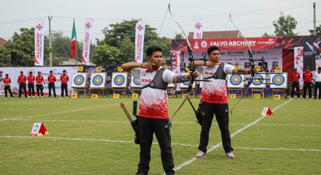 busur panah modern